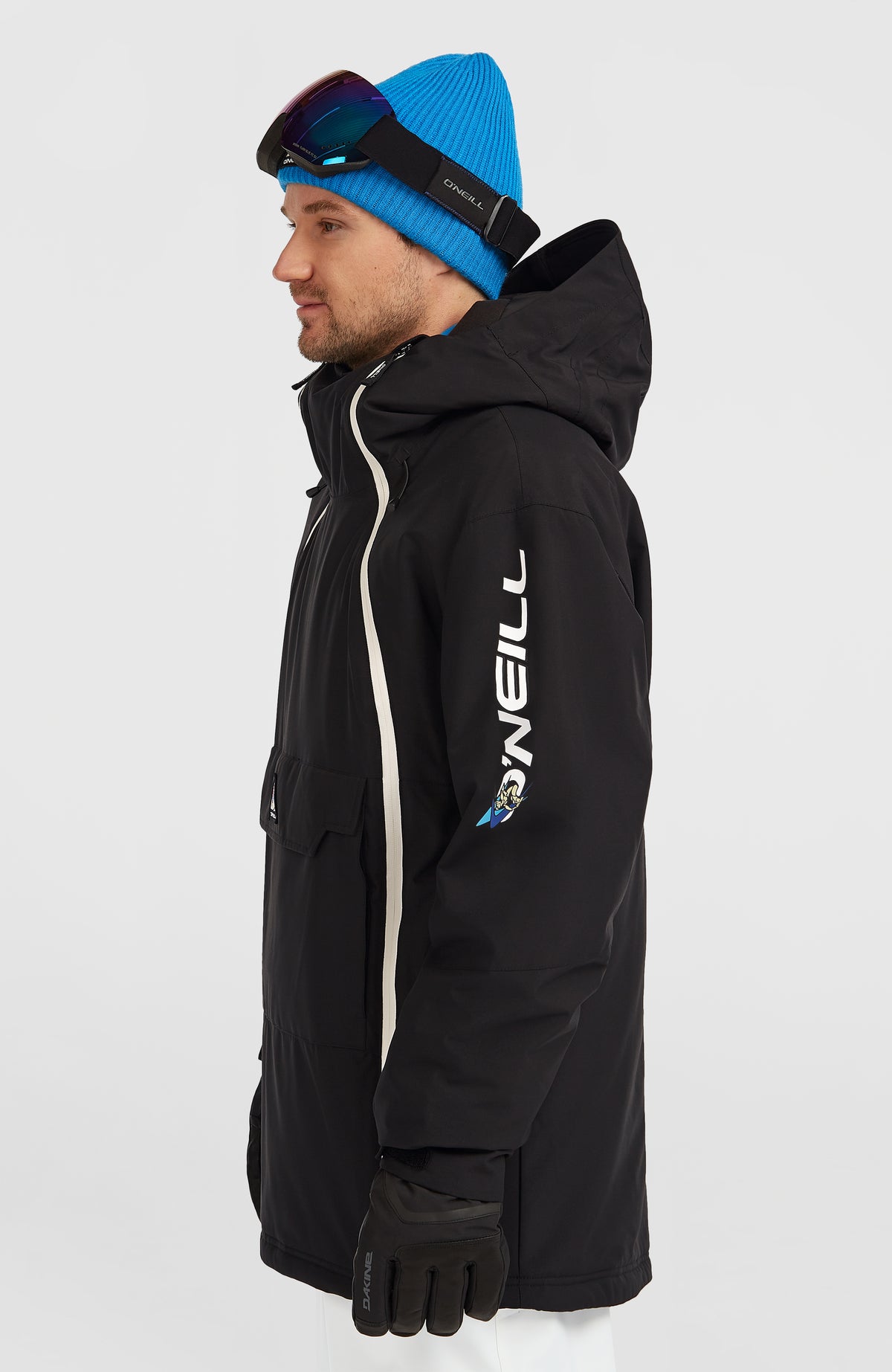 FWC'Play Asymmetric Snow Jacket | Black Out