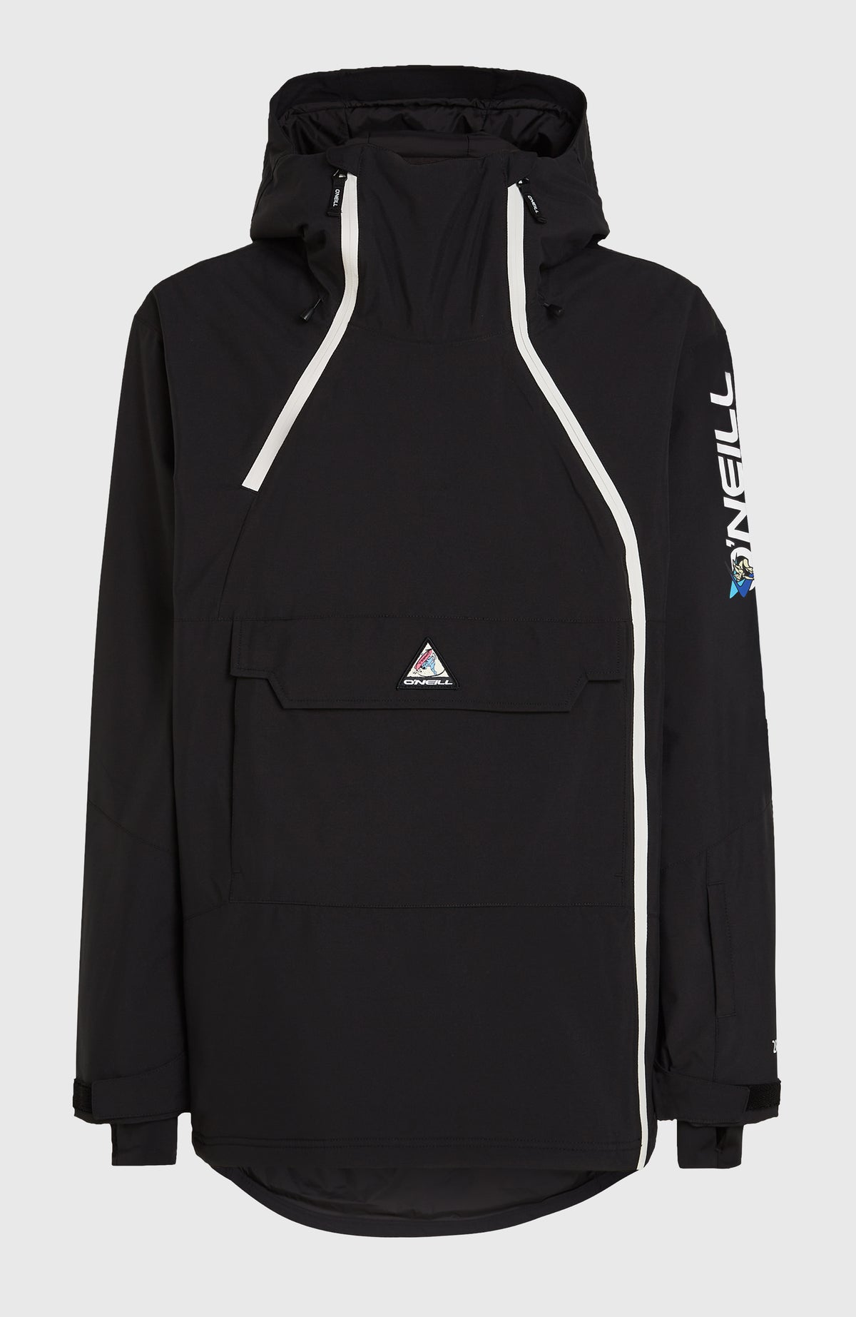 FWC'Play Asymmetric Snow Jacket | Black Out
