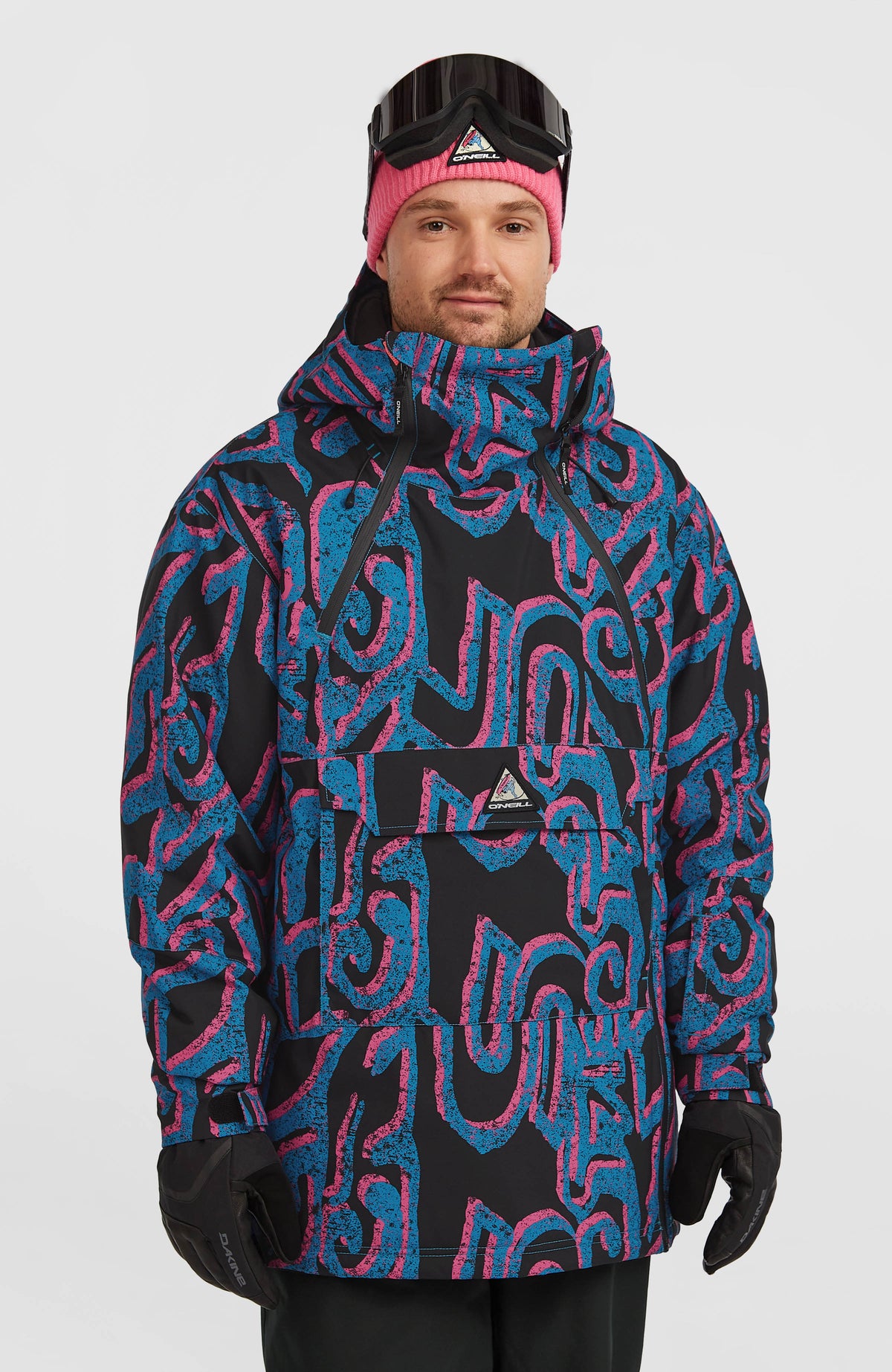 FWC'Play Asymmetric Snow Jacket | Pink Legacy