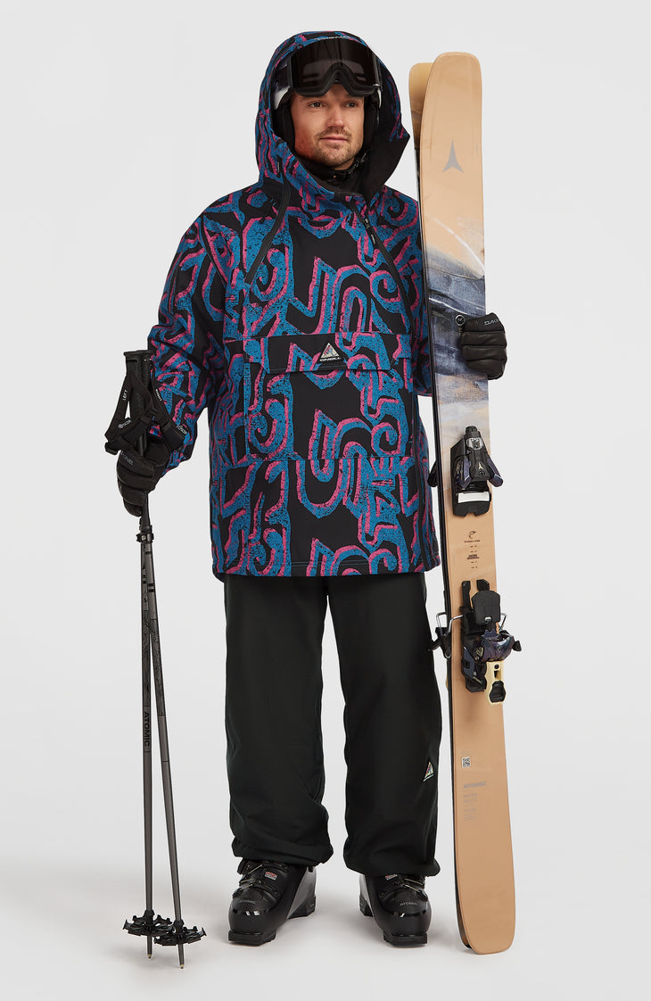 FWC'Play Asymmetric Snow Jacket | Pink Legacy