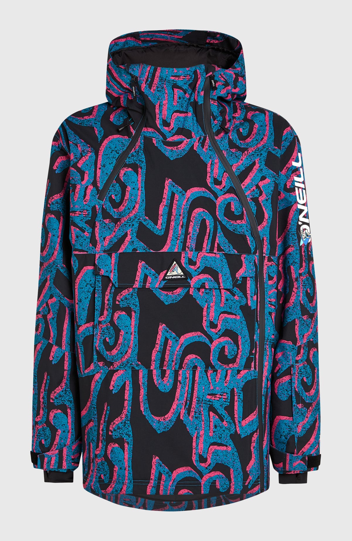 FWC'Play Asymmetric Snow Jacket | Pink Legacy