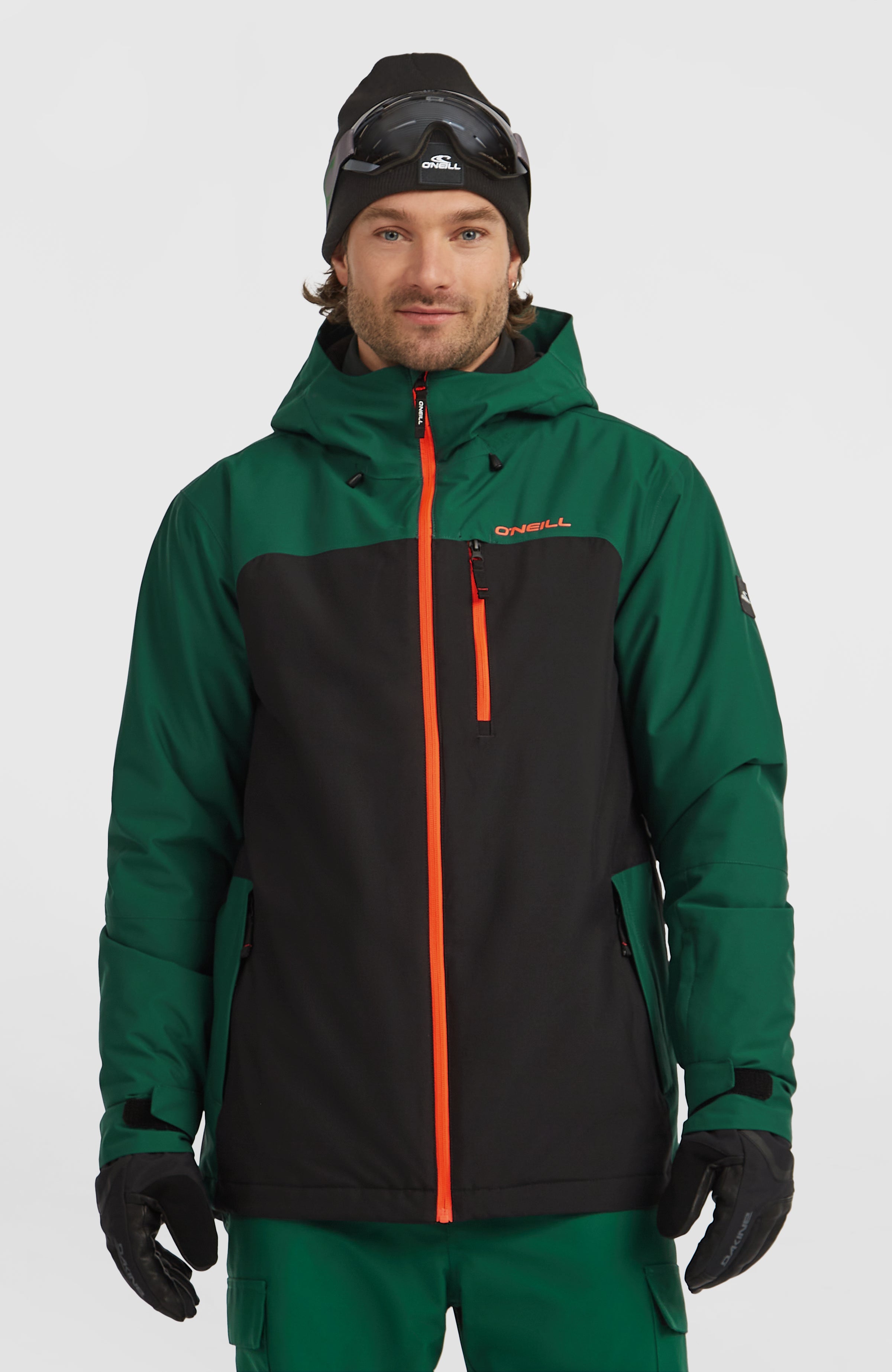 FWC'Cruz Duo Snow Jacket | Emerald Envy Colour Block – O'Neill UK