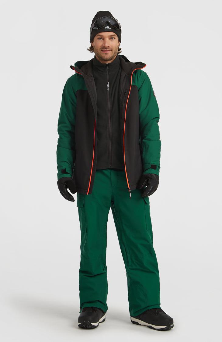 FWC'Cruz Duo Snow Jacket | Emerald Envy Colour Block