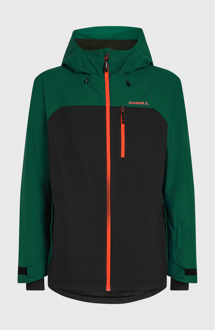 FWC'Cruz Duo Snow Jacket | Emerald Envy Colour Block