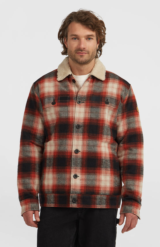 O'Riginals Fleece-Lined Jacket | Bonfire Check