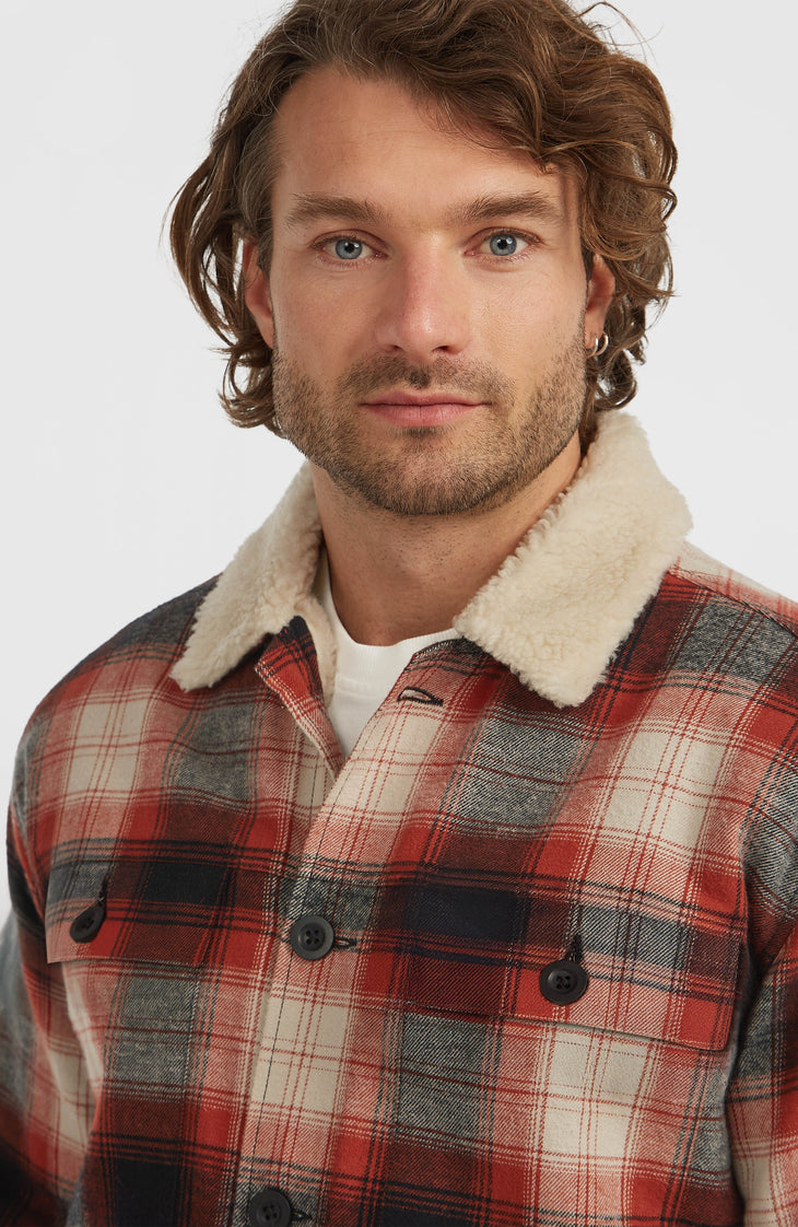 O'Riginals Fleece-Lined Jacket | Bonfire Check