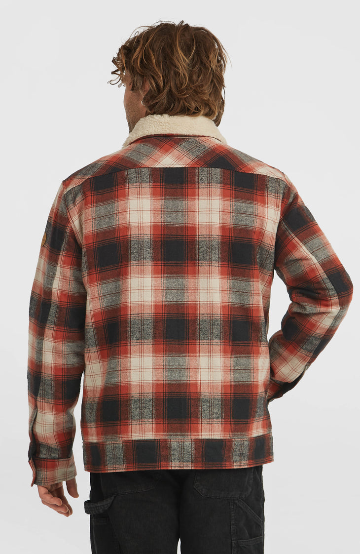 O'Riginals Fleece-Lined Jacket | Bonfire Check