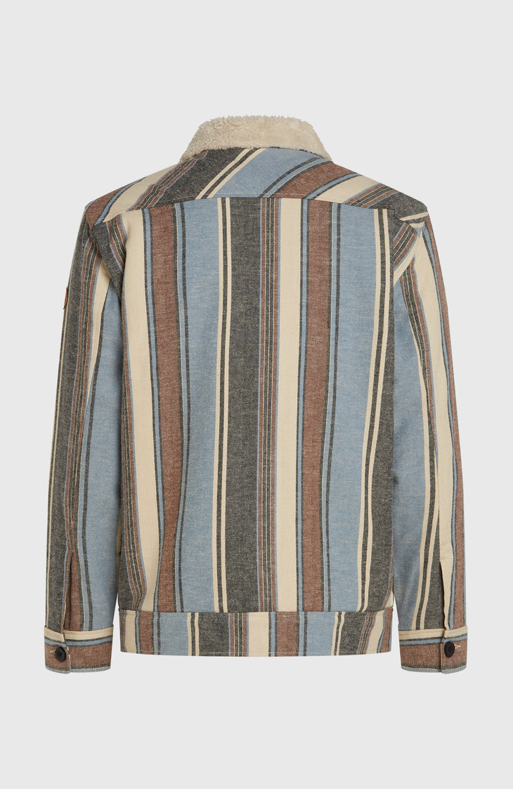 O'Riginals Fleece-Lined Jacket | Blue Vintage O'Neill Stripe