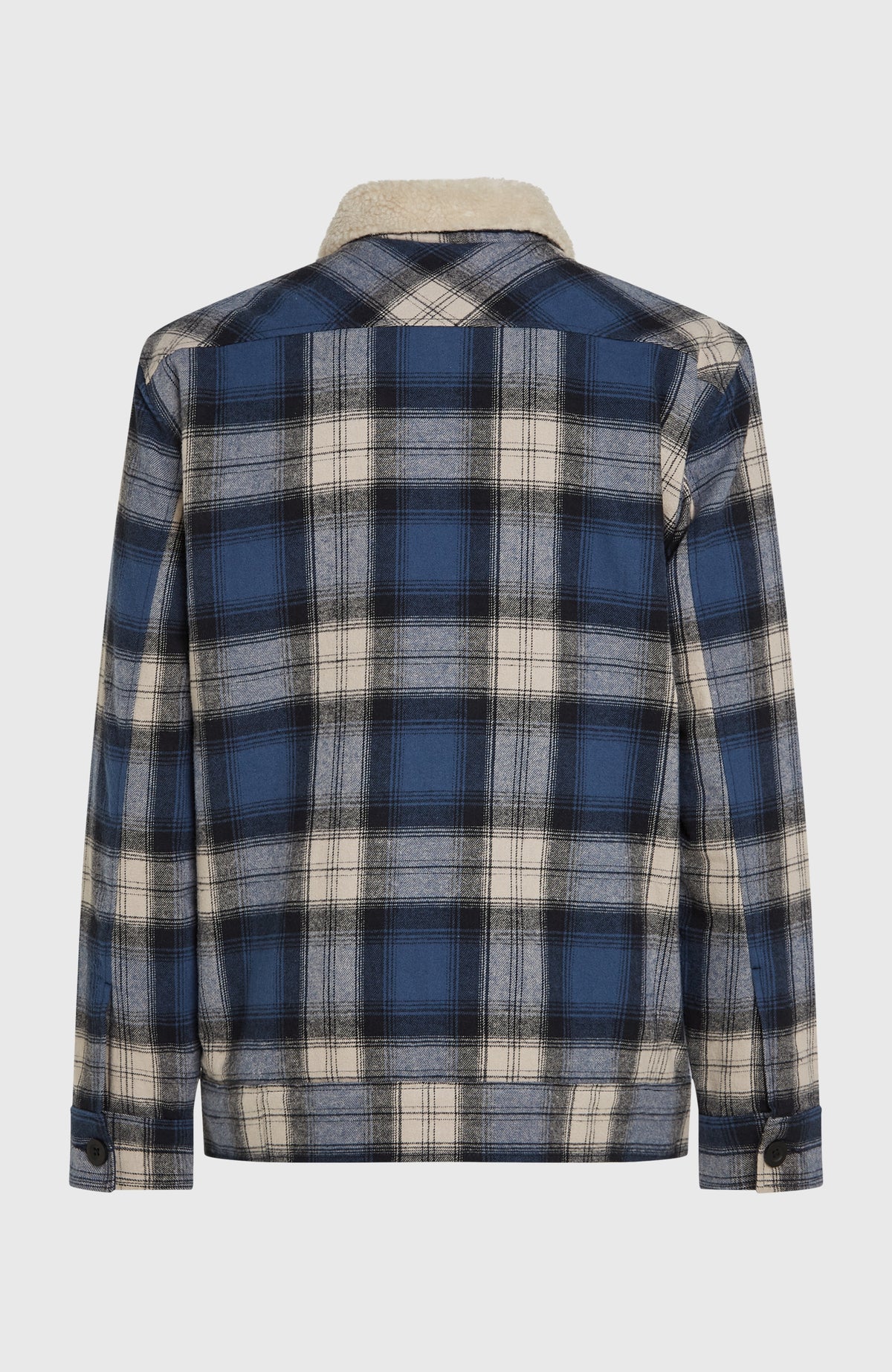 O'Riginals Fleece-Lined Jacket | Mozart Blue Check
