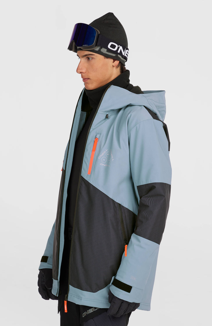 FWC’Peak Fire Snow Jacket | Murky Water Colour Block