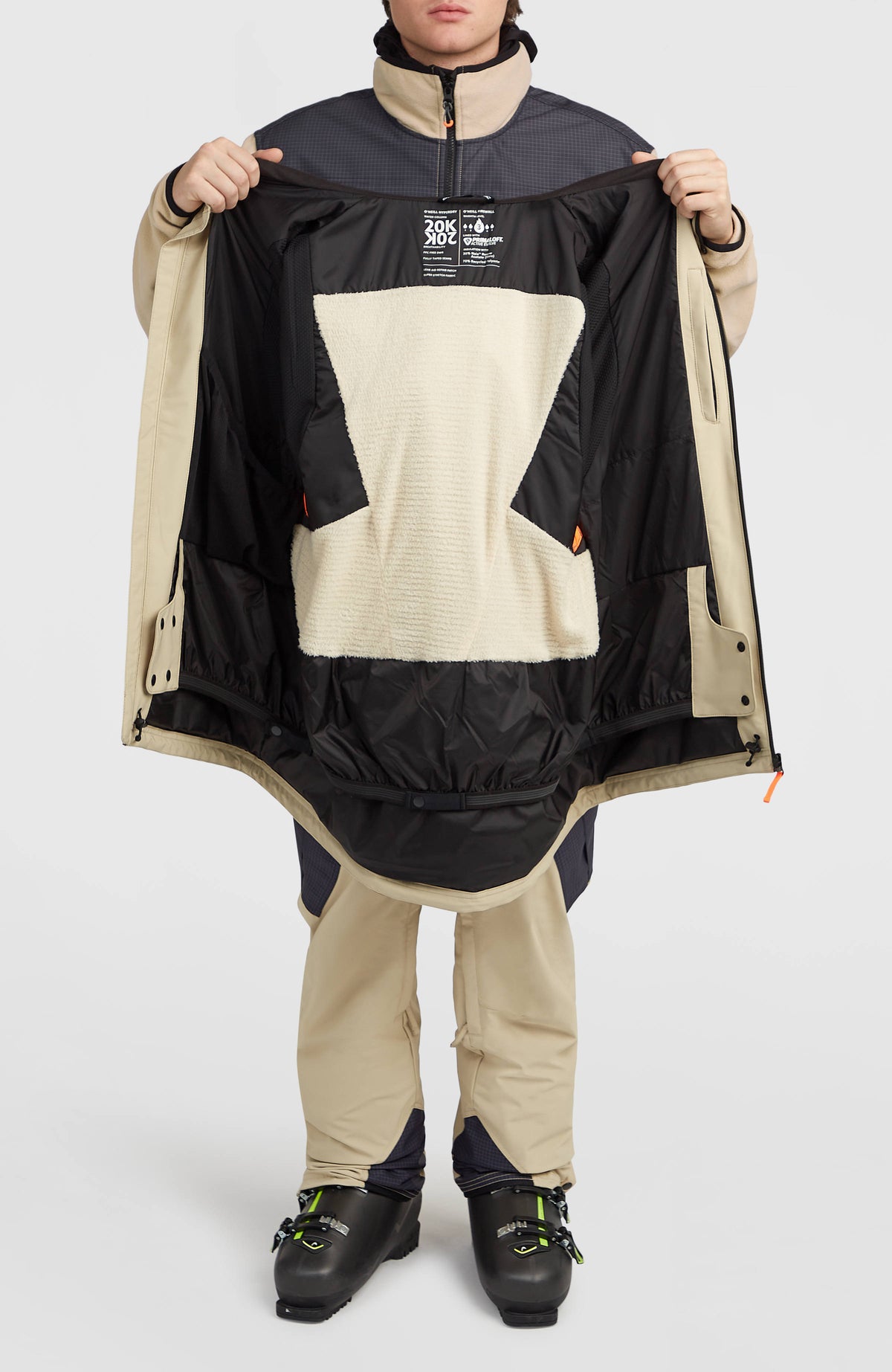 FWC'Peak Pro Snow Jacket | Olive Blush Colour Block