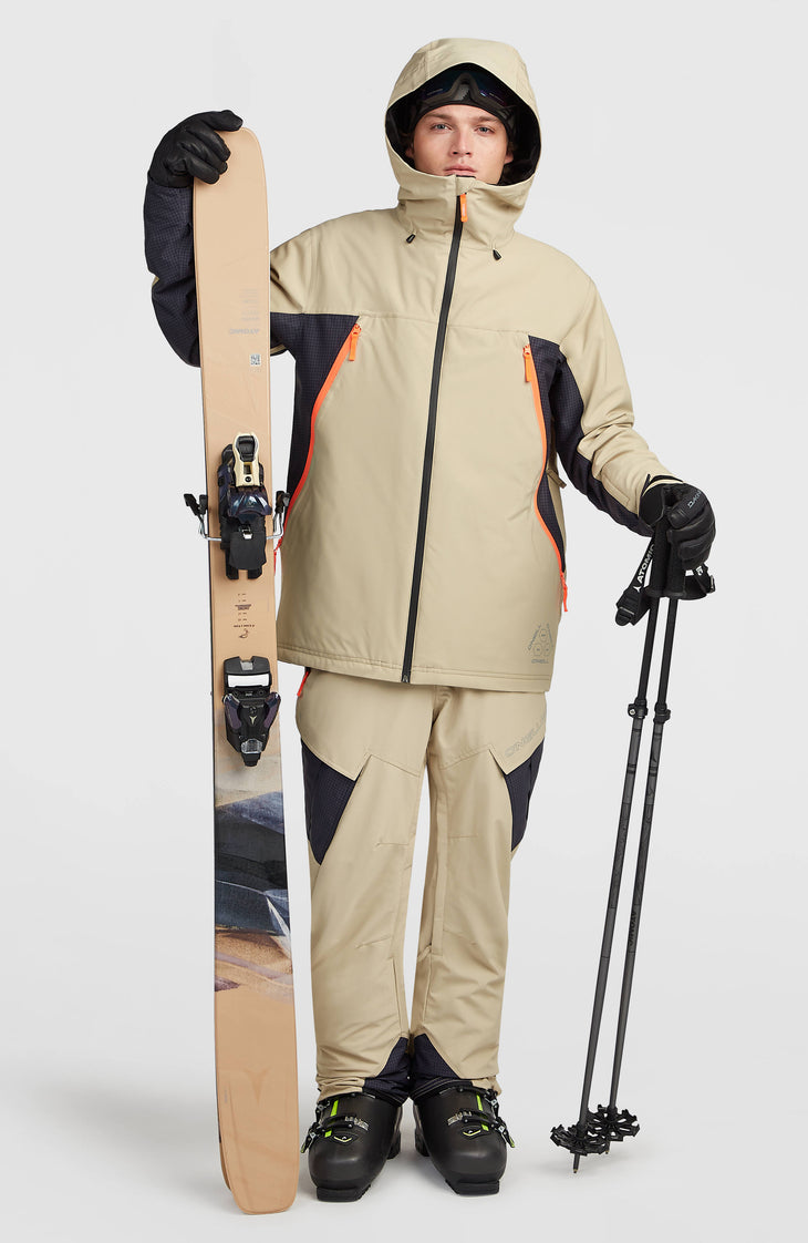 FWC'Peak Pro Snow Jacket | Olive Blush Colour Block