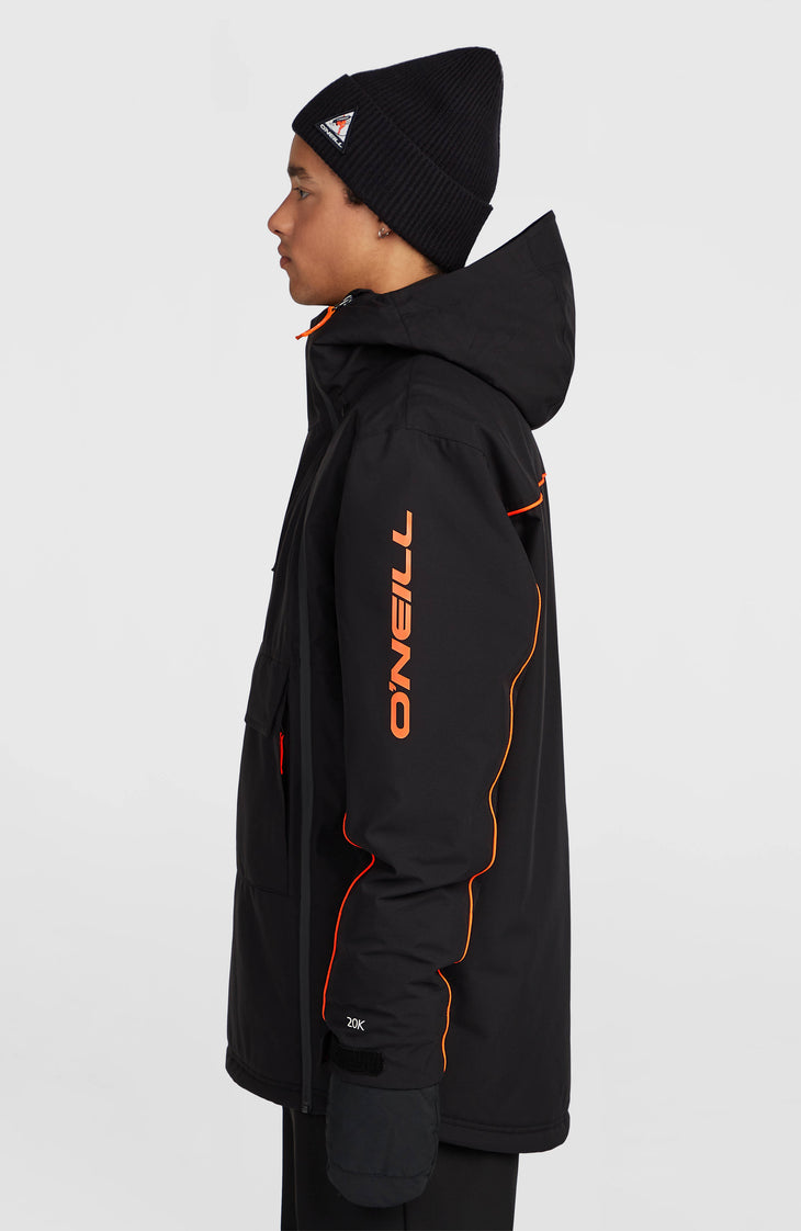FWC'Play Asymmetric Snow Jacket | Black Out