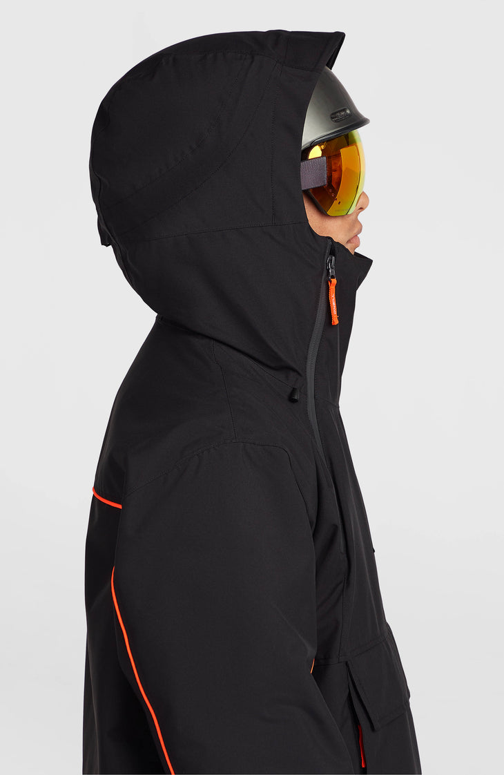 FWC'Play Asymmetric Snow Jacket | Black Out