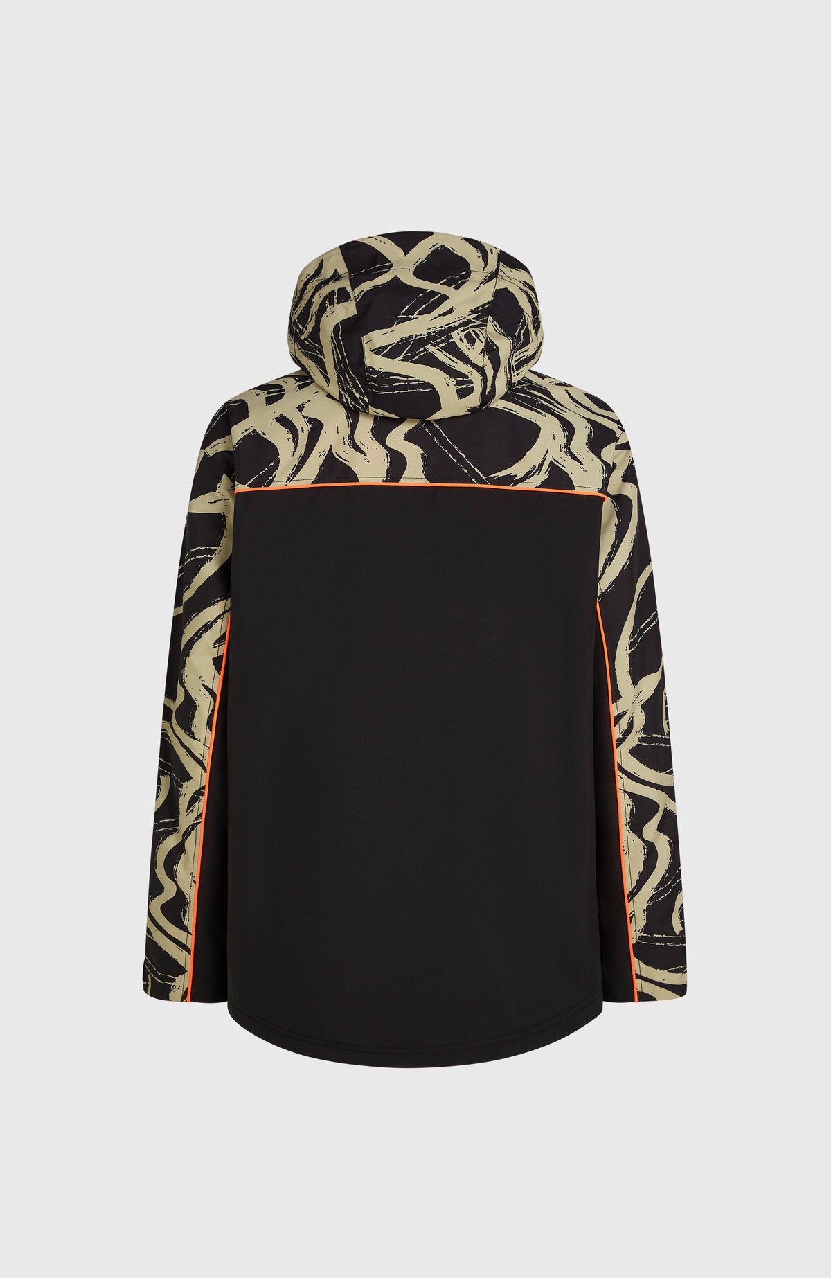 FWC'Play Asymmetric Snow Jacket | Beige Snowtracks