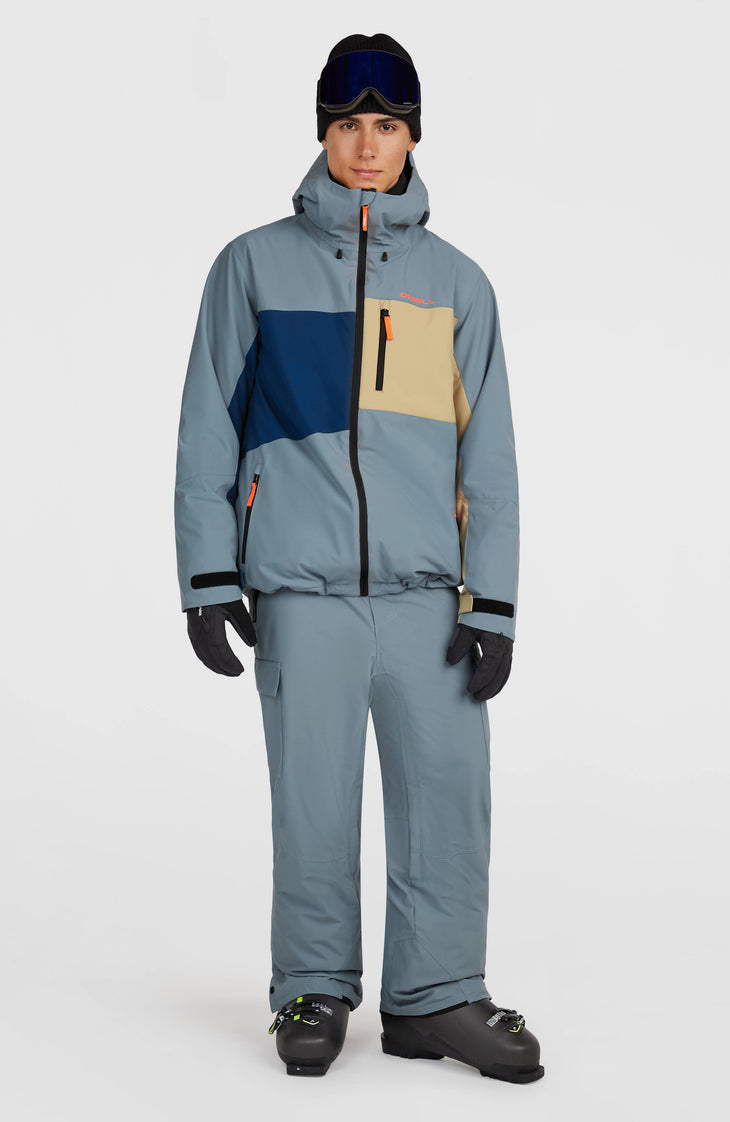FWC'Cruz Triple Snow Jacket | Murky Water Colour Block