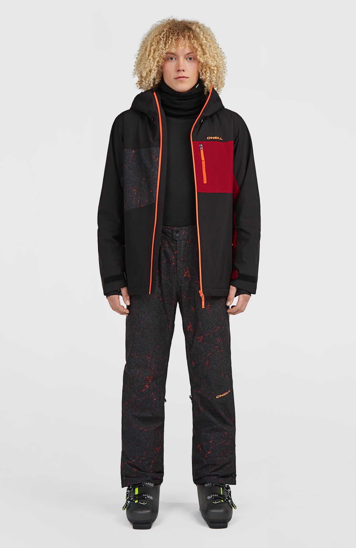 FWC'Cruz Triple Snow Jacket | Black Out Colour Block