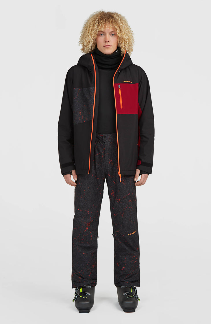 FWC'Cruz Triple Snow Jacket | Black Out Colour Block