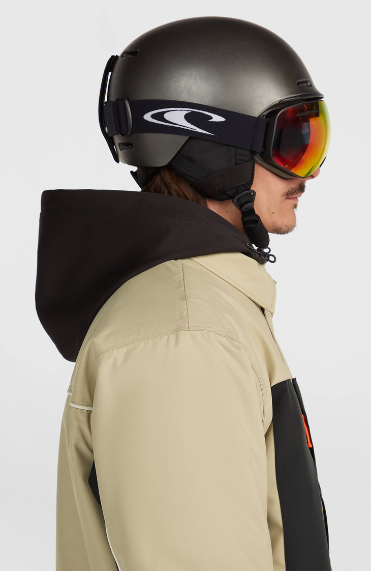 FWC'Play Shacket Snow Jacket | Olive Blush Colour Block
