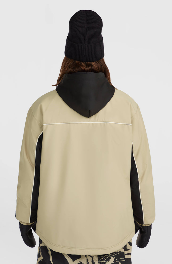 FWC'Play Shacket Snow Jacket | Olive Blush Colour Block