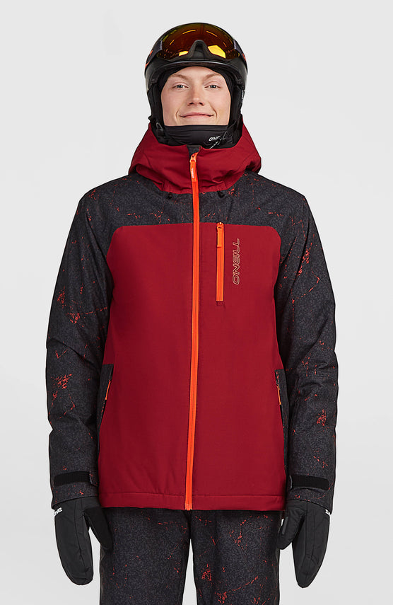 FWC'Cruz Duo Snow Jacket | Tamarillo Colour Block