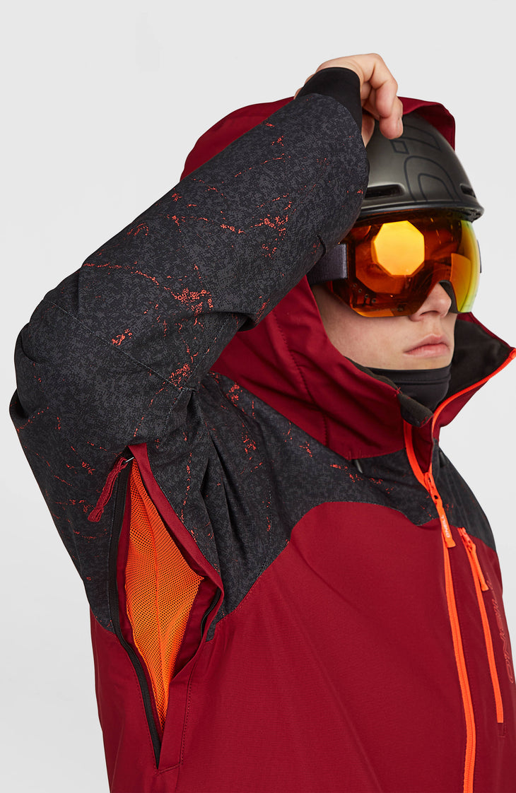FWC'Cruz Duo Snow Jacket | Tamarillo Colour Block