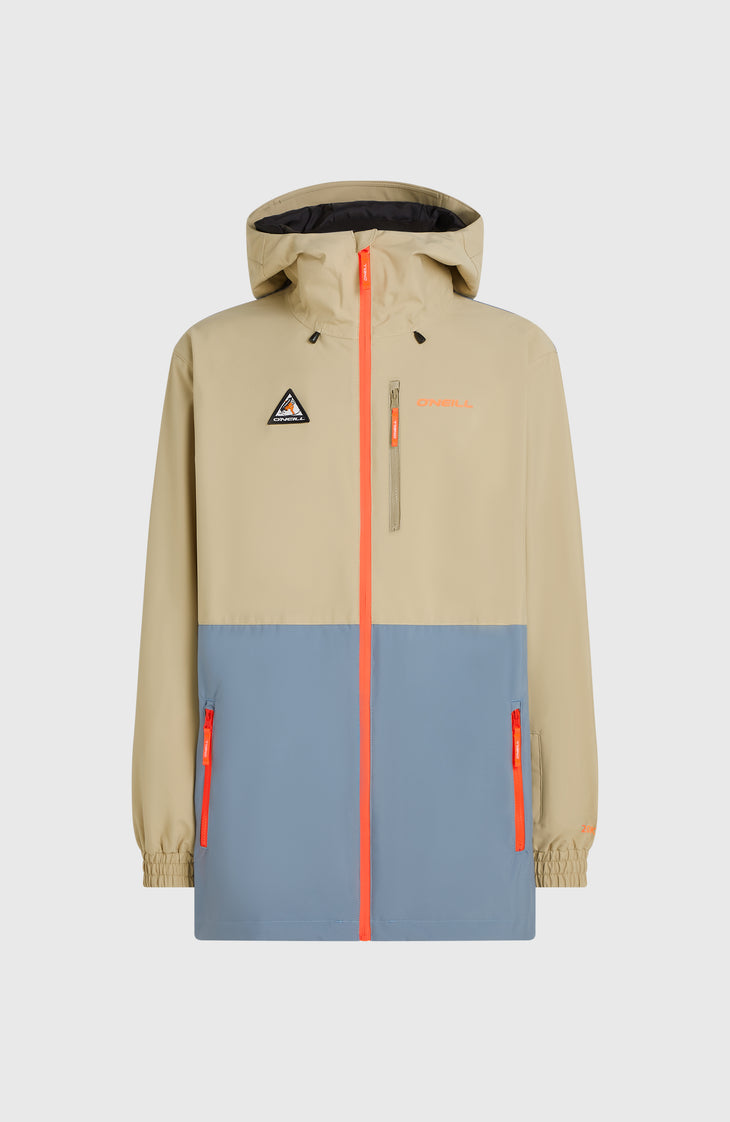 FWC'Play Park Snow Jacket | Olive Blush Colour Block