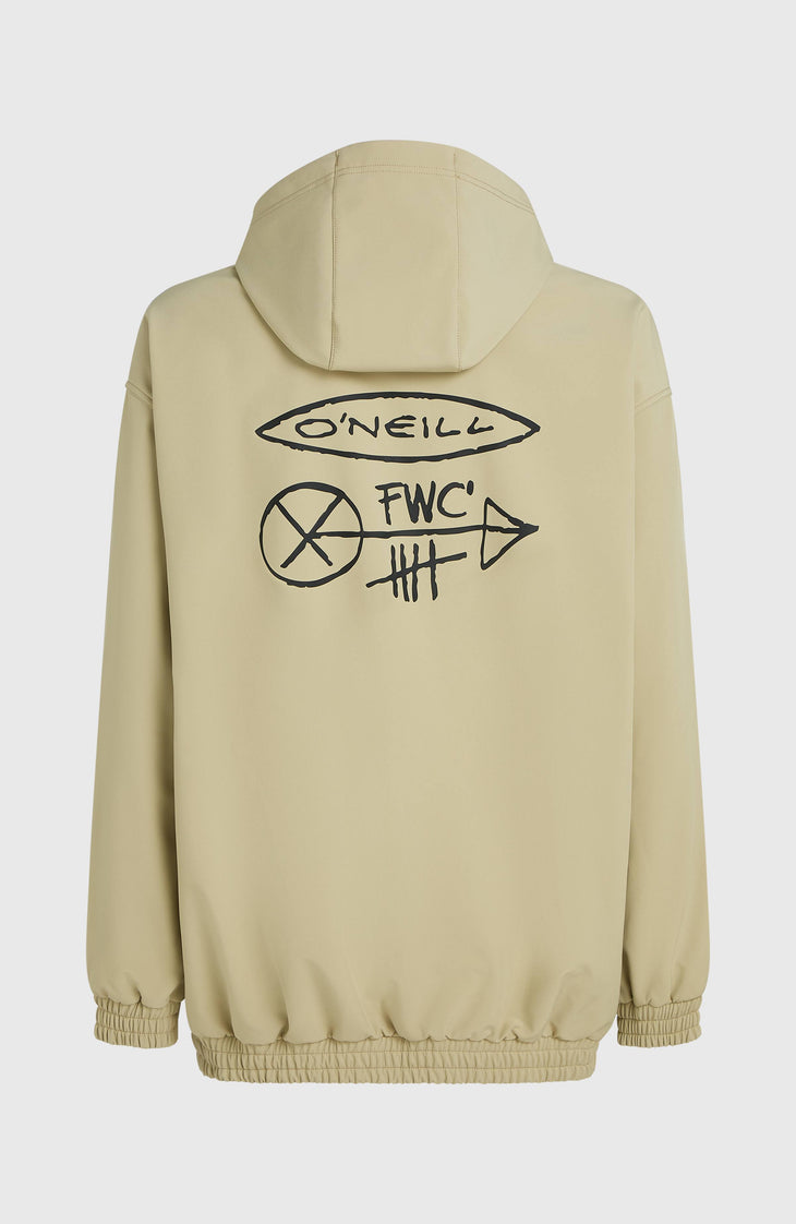 FWC'Play Softshell Hoodie | Olive Blush
