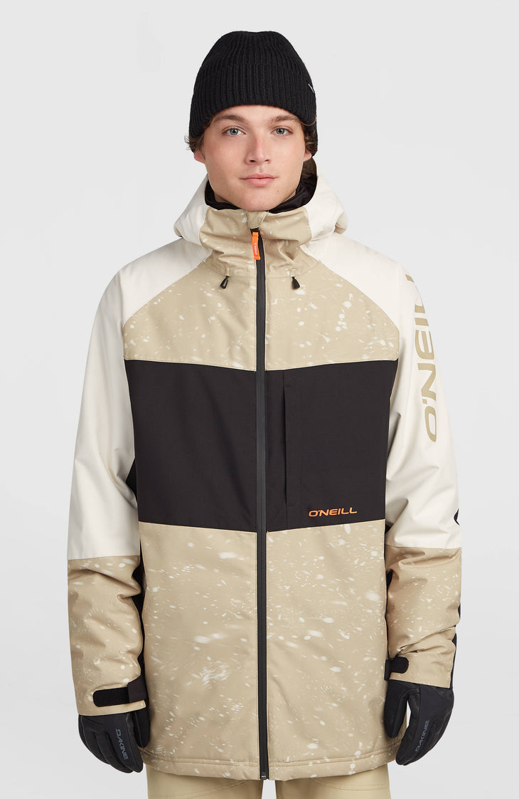 FWC'Cruz Mean Machine Snow Jacket | Beige Snow Storm