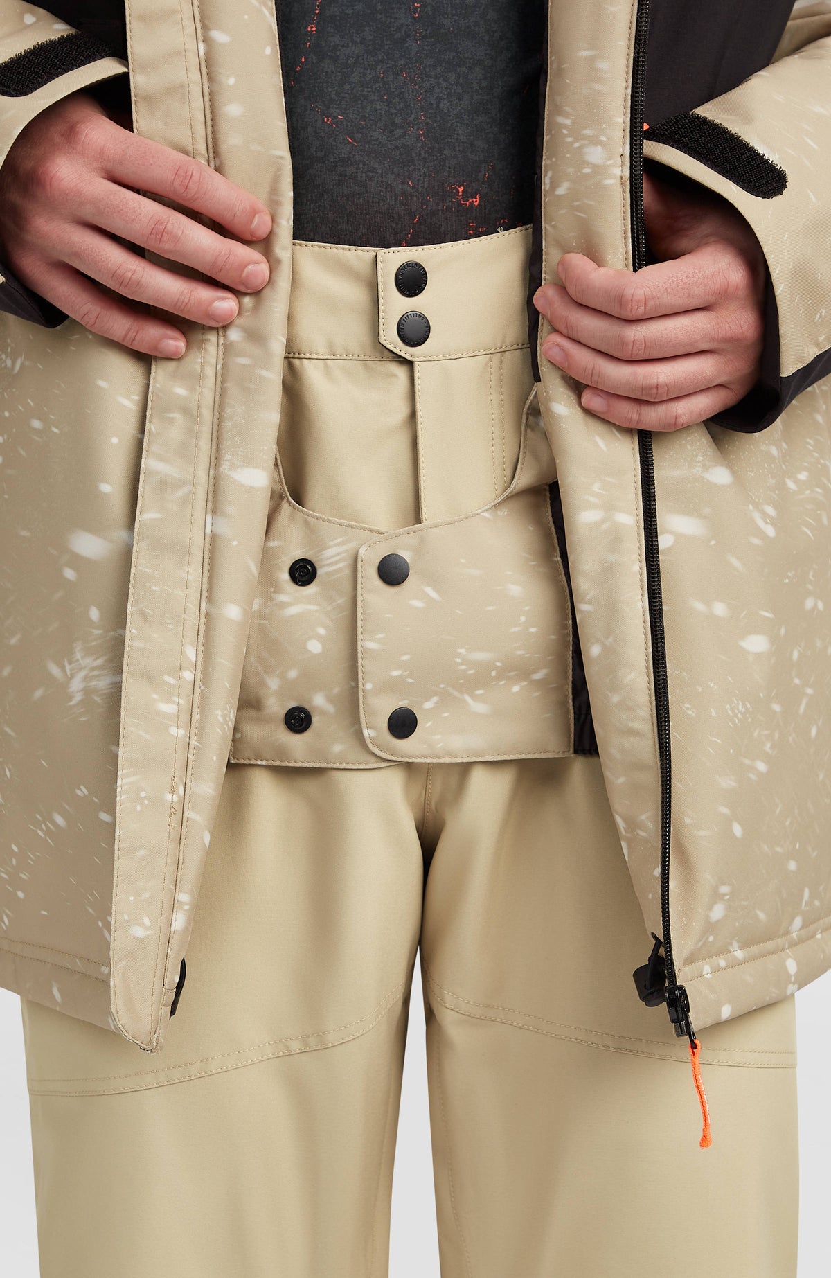FWC'Cruz Mean Machine Snow Jacket | Beige Snow Storm