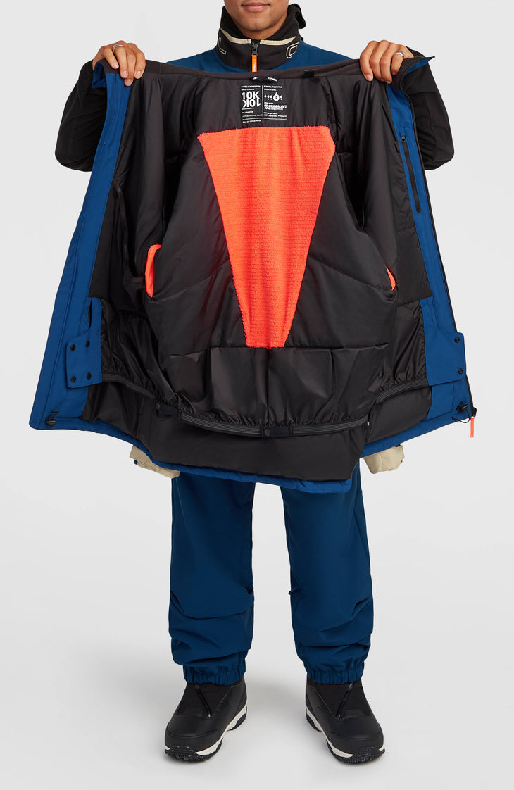 FWC'Cruz Mean Machine Snow Jacket | Regal Blue Colour Block