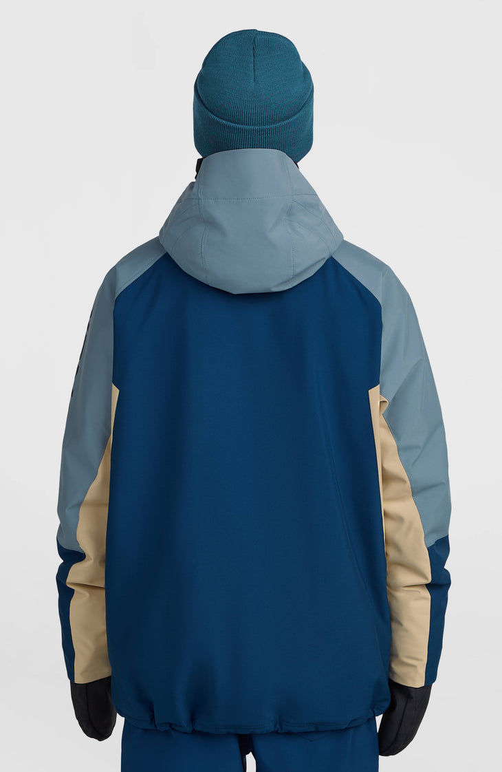 FWC'Cruz Mean Machine Snow Jacket | Regal Blue Colour Block