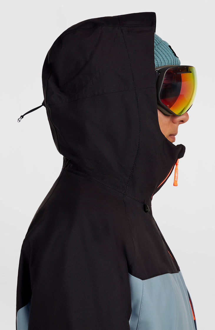 FWC'Cruz Mean Machine Snow Jacket | Black Out Colour Block