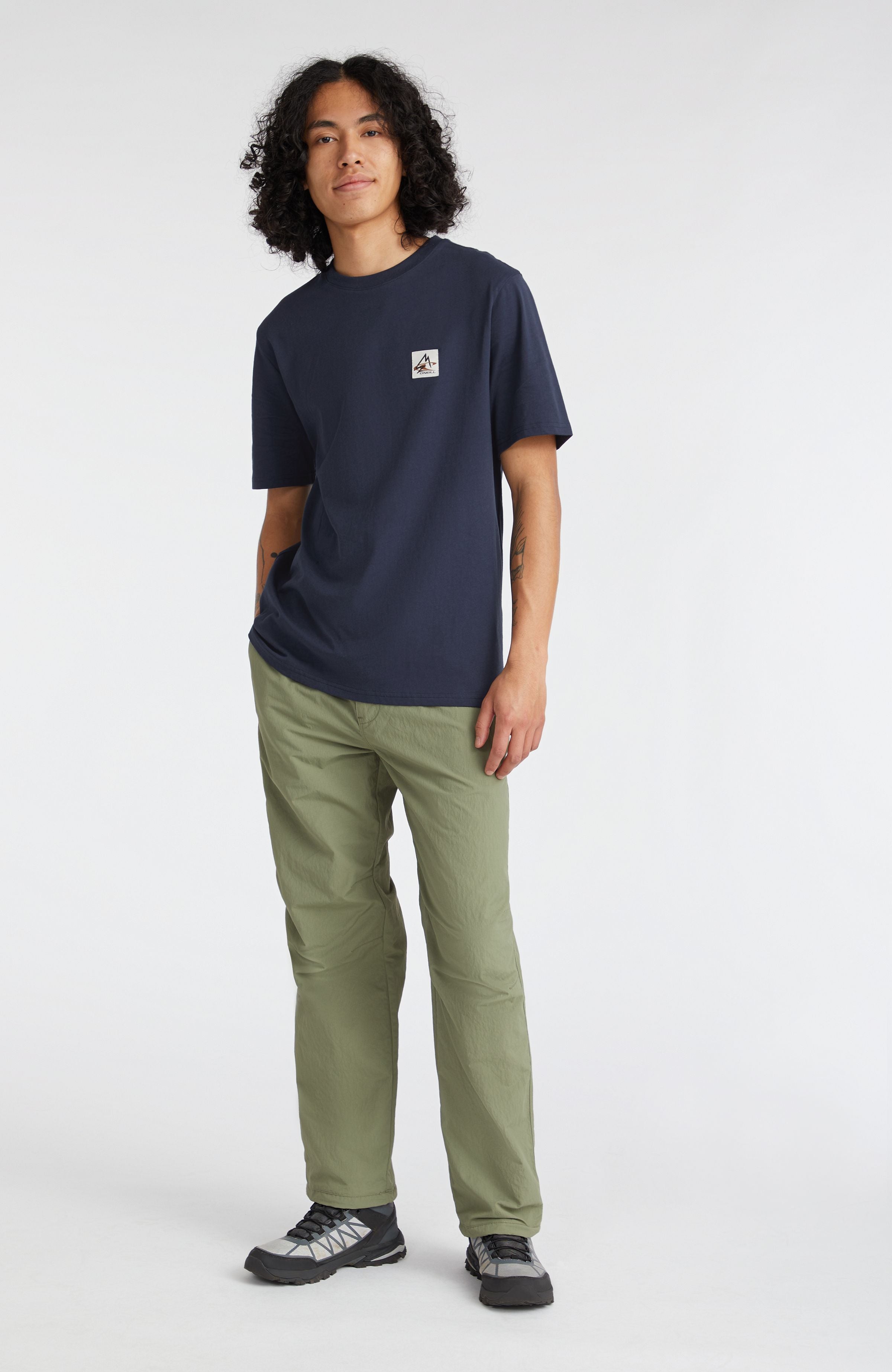 Patagonia Light Weight Cotton Gi 111 Slim Fit Pants -Industrail Green