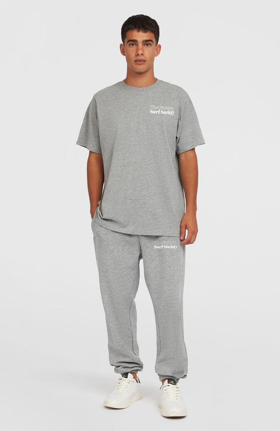 Future Surf Society Sweatpants | Silver Melee