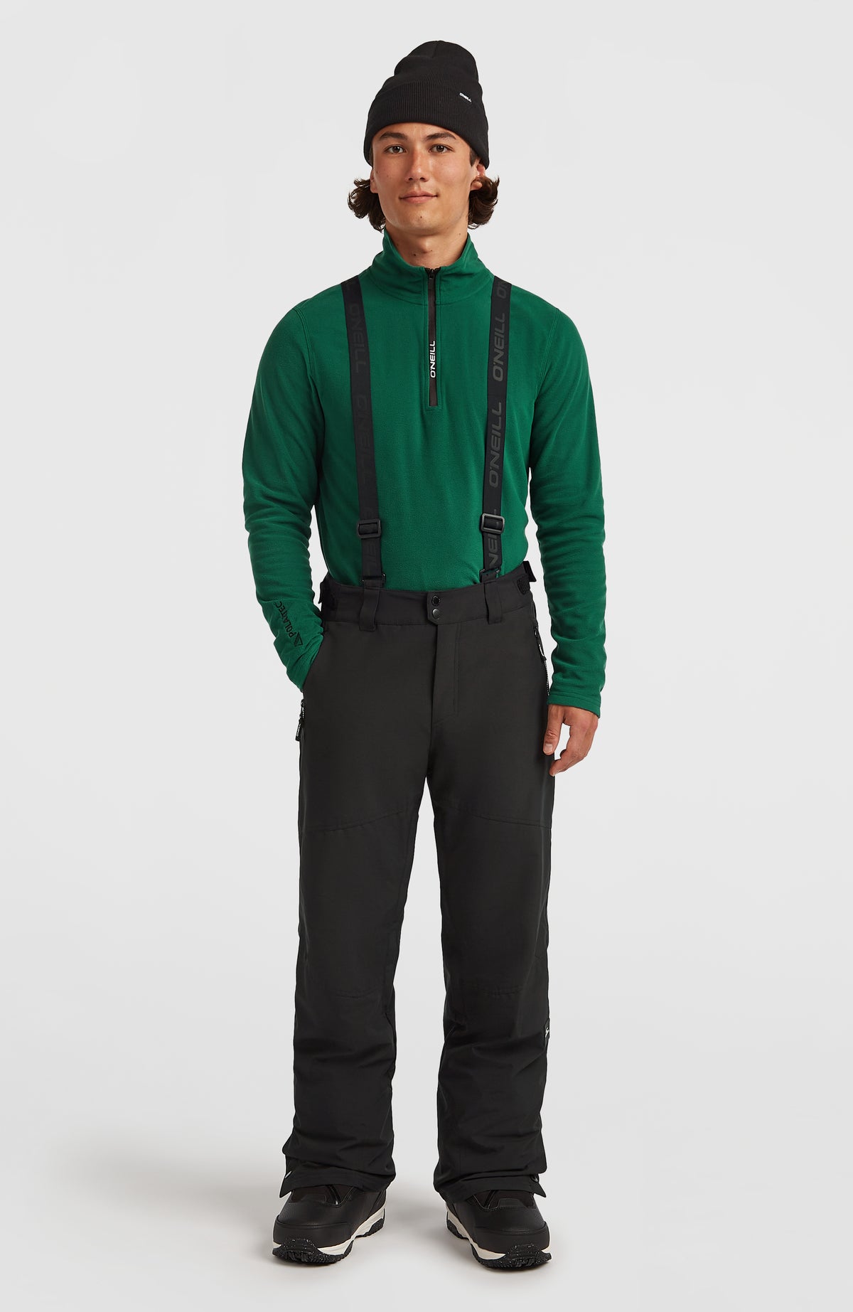 FWC'Cruz Suspender Snow Pants | Black Out