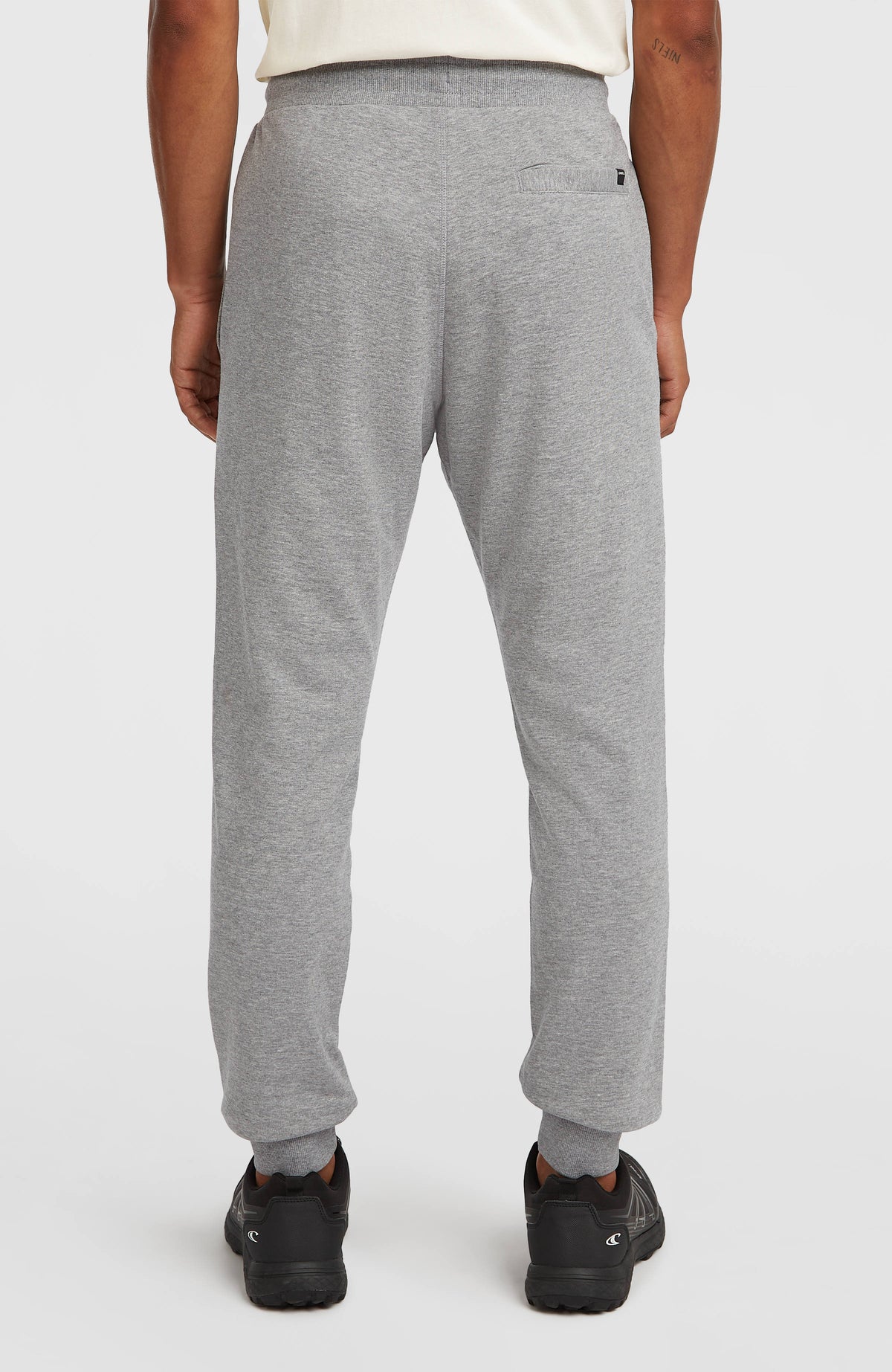 Small Logo Sweatpants | Silver Melee
