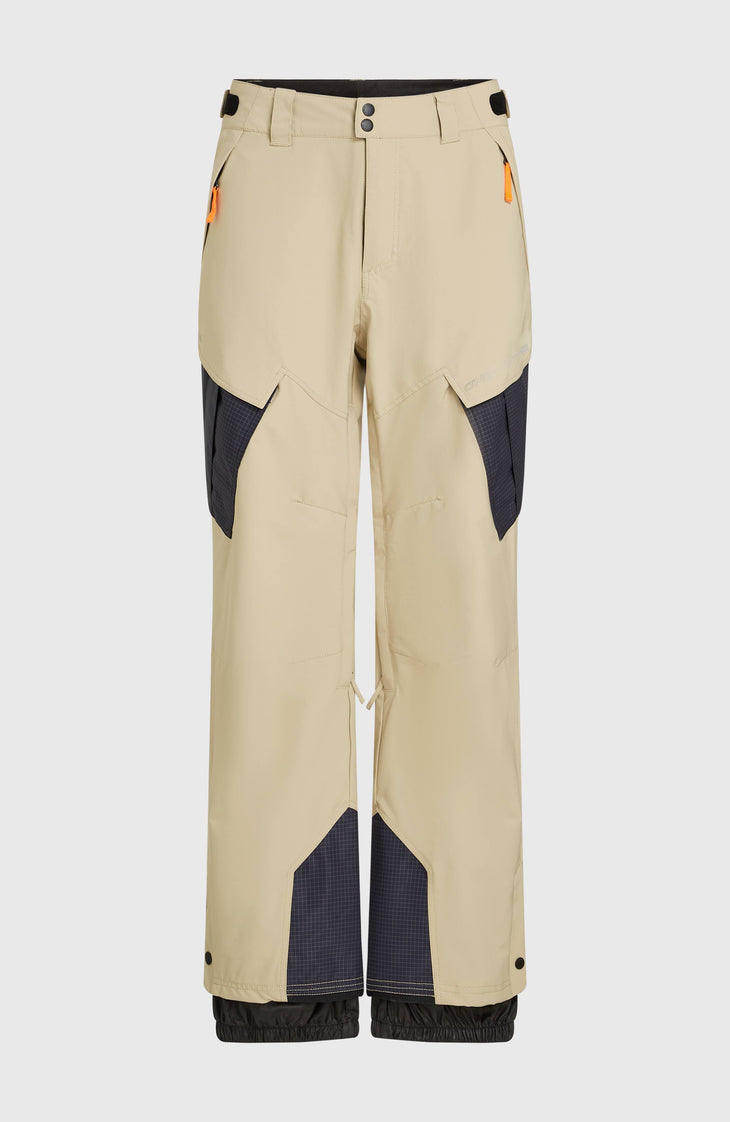 FWC'Peak Cargo Snow Pants | Olive Blush Colour Block