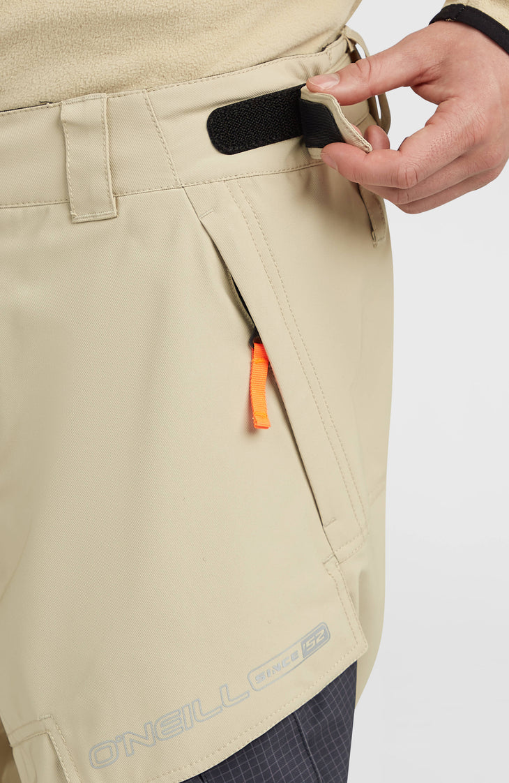 FWC'Peak Cargo Snow Pants | Olive Blush Colour Block