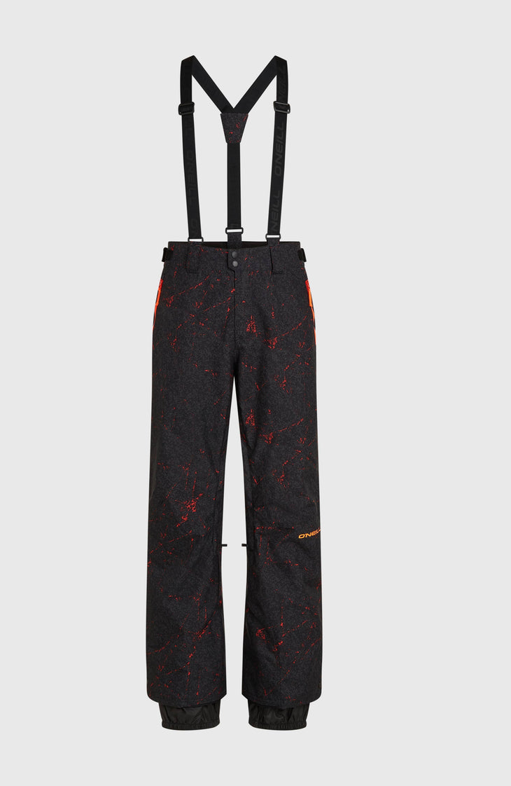 FWC'Cruz Suspender Snow Pants | Black Basalt