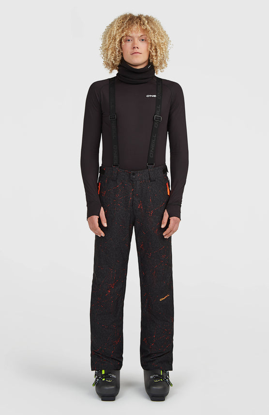 FWC'Cruz Suspender Snow Pants | Black Basalt