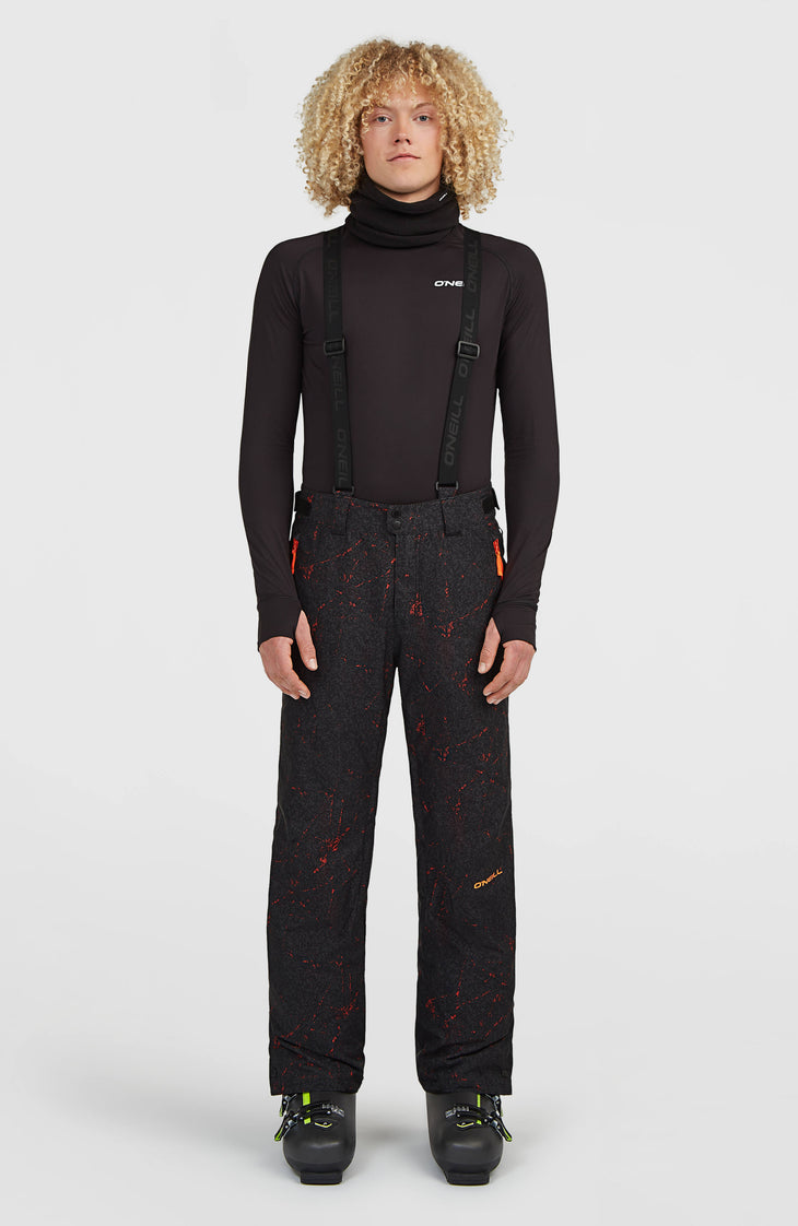 FWC'Cruz Suspender Snow Pants | Black Basalt