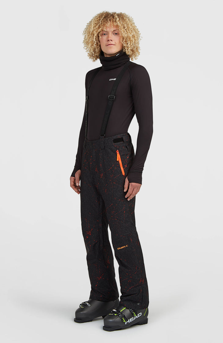 FWC'Cruz Suspender Snow Pants | Black Basalt