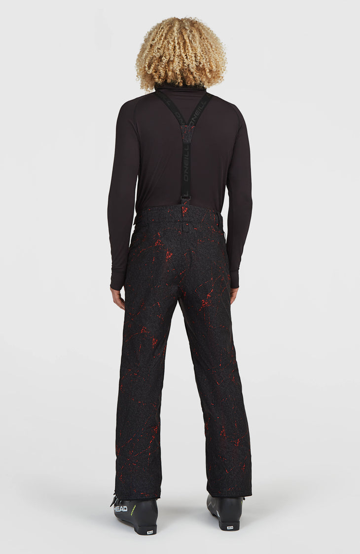 FWC'Cruz Suspender Snow Pants | Black Basalt