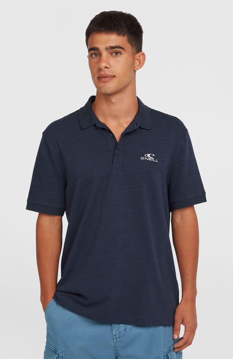 Slub Small Logo Polo | Ink Blue Slub Small Logo Polo | Ink Blue