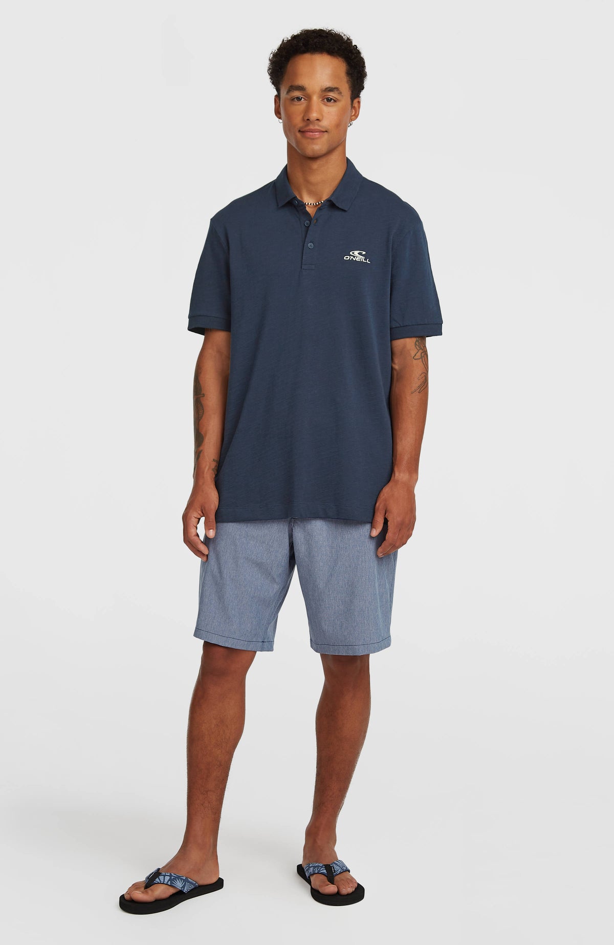 Slub Polo | Ink Blue