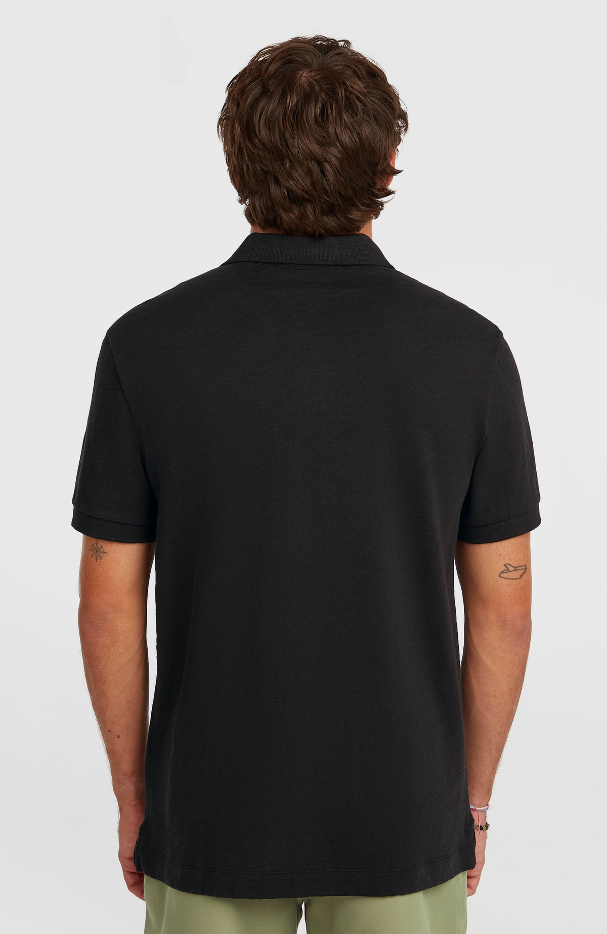 Slub Polo | Black Out