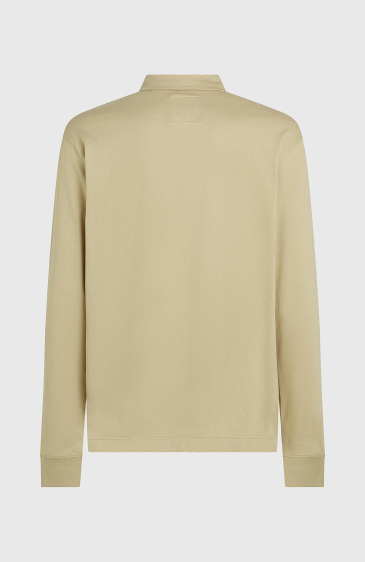O'Riginals Long-Sleeve Polo Shirt | Olive Blush