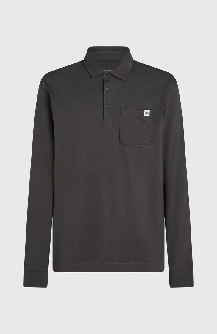 O'Riginals Long-Sleeve Polo Shirt | Raven