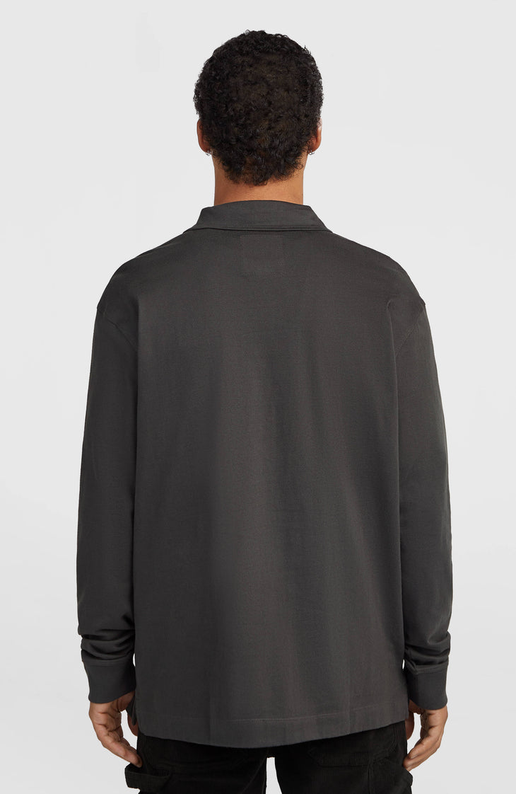 O'Riginals Long-Sleeve Polo Shirt | Raven
